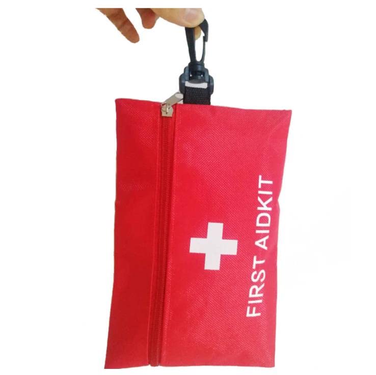 107 pcs Mini First aid kit, Mini Survival kit, Emergency Survival kit, Cure for Home Travel car Hiking of Camping, Parks, Scouts, Travel.