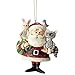 Enesco Rudolph The Red Nosed Reindeer by Jim Shore Santa with Woodland Animals Hanging Ornament, 3.6