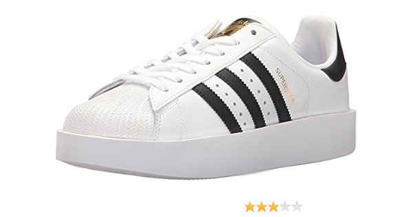Adidas ORIGINALS Women's Superstar Bold W Sneaker, White/Black/Metallic  Gold, 5 Medium US : Amazon.com.au: Clothing, Shoes \u0026 Accessories