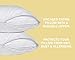 CirclesHome Pillow Protectors 2 Pack King Zippered - 100% Cotton Breathable Pillowcases - Protects Pillows from Dirt, Dust and Debri (King - Set of 2 - 20x36)