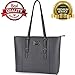 ZYSUN Laptop Tote Bag,15.6 in Large Capacity PU Leather Multi-Pockets Ease Zipper Work Shoulder Bag for Women