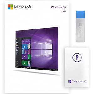 Windows 10 Pro USB 64 Bit / 32 Bit – Windows 10 Professional 32/64 Bit USB Flash Drive – for 1 PC