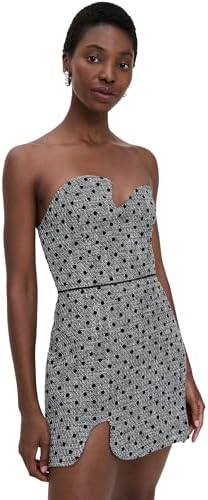franny mini dress amanda uprichard Amanda Uprichard Franny Mock-Neck Mini Dress