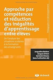 Approche par compétences et réduction des inégalités d'apprentissage entre élèves