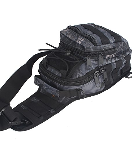 Innturt Tactical Sling Bag Assault Pack Gear Backpack (Python Black)