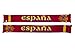 Spain Espana Soccer Knit Scarf