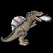 Build Me Remote Control Dinosaur Toy for Kids with Roaring Sounds and Smoking Breath. RC Spinosaurus Dino with Glowing Eyes, Walking Movement, Shaking Head.thumb 3