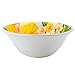 Melamine Dinnerware Tropical Design Set of 18 Pieces (Blue)