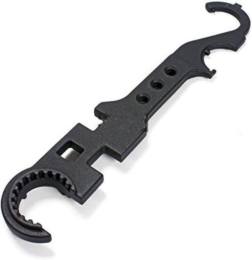 AR15/M4 Steel Armorer's Wrench for Removal and Installation of AR15/M16 Barrels/AR15/M4 Stock Combo Wrench