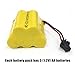 6V 700mAh Ni-Cd AA Rechargeable Battery Pack for  Amphibious Stunt RC Cars