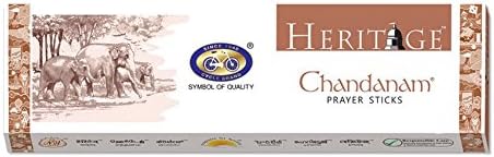 Cycle Pure Agarbathies Heritage Chandanam Incense Sticks - 225 Grams Free 4N Woods Offer