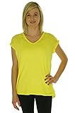 Calvin Klein Women's V-Neck Burnout Tee
