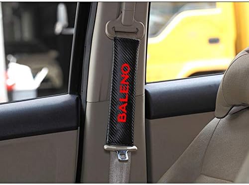 PU Fashion Car Seat belt shoulder Pads Car Seat Belt Cover for Suzuki Baleno