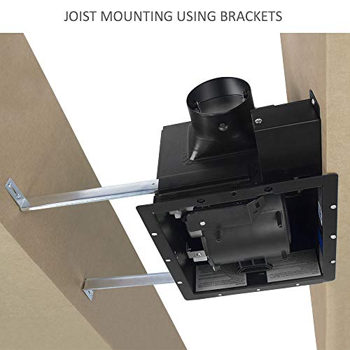 BV Bathroom Fan UltraQuiet 150 CFM, 2.0 Sones Bathroom Ventilation