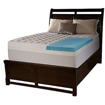 Simmons Beautyrest Comforpedic Loft from Beautyrest 4-inch Supreme Gel Memory Foam and 1.5-inch Fiber Mattress Topper King