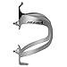 Ibera Bicycle Lightweight Aluminum Water Bottle Cage, Silver