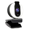 1080P Webcam with Software and Light, Privacy Cover and Dual Microphones, Advanced Auto-Focus, Adjustable Brightness…