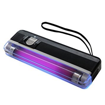2 in1 Hand Held Portable Uv Black Light Torch Lamp Money Detector