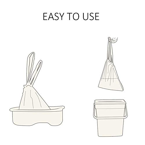 3 Liners+Disposable+Drawstring+Universal+Toddler