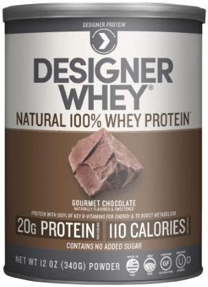 Designer Whey 100% Premium Protein Powder - Gourmet Chocolate (Pack of 2)