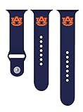 Auburn University Tigers Silicone Sport Band fits on Apple Watch