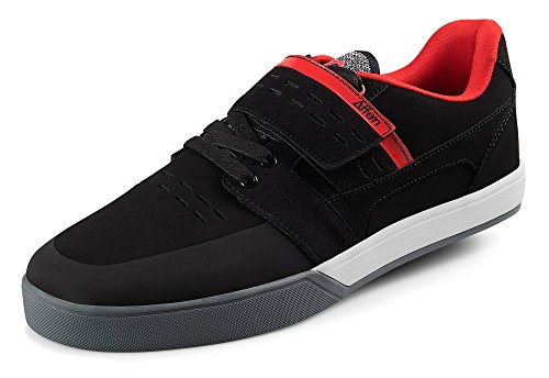 AFTON Vectal Cycling Shoe - Men's Black/Red, 9.5