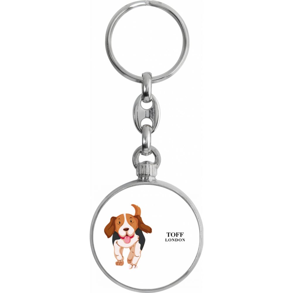Toff London Beagle Dog Keyring