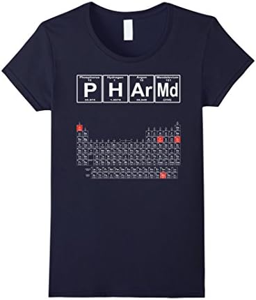 Women's PharmD T-shirt - Pharmacy Graduate - Pharmacy School Gift Large Navy