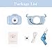 Kids Digital Camera, Girls Birthday Toy Gifts for 4-13-Year-Old Children, Dual Lens 20.0MP Toddler Cameras, Child Camcorder Video Recorder 1080P IPS 2.0 Inch with 32G TF Card, Cow Soft Silicone Case