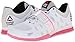 Reebok Women's Crossfit Lifter 2.0 Training Shoe, Porcelain/Steel/Electro Pink/Black/Happy, 8 M US