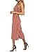 Alelly Women's Summer Jumpsuits Striped Tie Back Sleeveless Backless Wide Long Pants Rompers