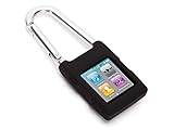 Griffin Black Courier Clip for iPod nano (6th gen.) - Case with built-in carabiner