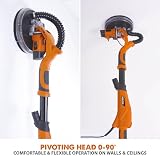 Evolution Power Tools R225DWS Telescopic Dry Wall Sander 225mm LED Torch view 10