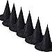 Clearance! 6 Pack Women Girls Halloween Witch Hat Cap Costume Accessory Home Decorations (A)