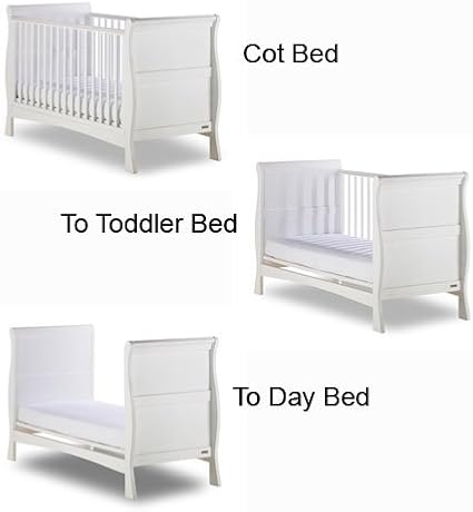 izziwotnot bailey sleigh cot bed