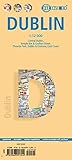 Dublin Laminated Map by Borch (English, Spanish, French, Italian and German Edition) by 
