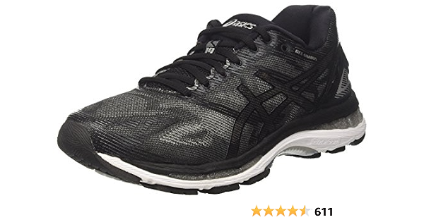 Asics Gel-Nimbus 19 Mens Running Trainers T700N Sneakers Shoes (uk 5 us 6  eu 39, black onyx silver 9099): Buy Online at Best Price in UAE - Amazon.ae