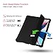 Vivefox iPad Pro 12.9 2018 Keyboard Case - Detachable Wireless Keyboard + Fully Protection Shockproof Back Case, with Pencil Holder, Auto Wake/Sleep Feature Compatible iPad Pro 12.9 inch (Black)