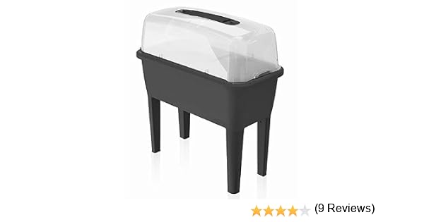 Zanvic Huerto Urbano con Invernadero, Antracita, 52 L, hu454 ...