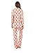 Ashford & Brooks Women's Long Sleeve Minky Micro Fleece Pajama Set