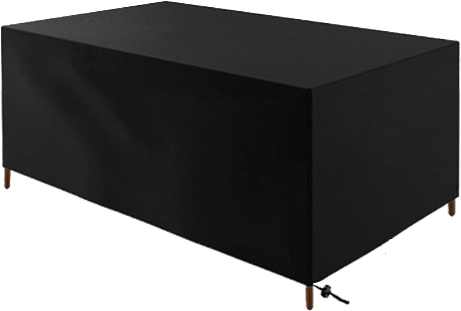 BRIT VOYAGER Garden Furniture Covers, Heavy Duty 420D Oxford Fabric Outdoor Table Cover, Rattan Patio Furniture Cover Waterproof, Anti-UV (180 * 120 * 74 cm)