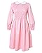 miccostumes Girl's Pink Cosplay Beading Dress Costume including Socks (women s)