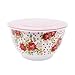 Pioneer Woman Melamine Serving Bowl Set with Lids (Set of 3 Bowls with 3 Lids) (Vintage Floral)