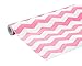 Home-it Contact Paper Self Adhesive Shelf Liner, 18 by 16 Inch, Pink Chevron, 2 Pack