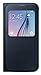 Samsung S-View Flip Coverfor Samsung Galaxy S6 - Black w/Stylus - Retail Packing