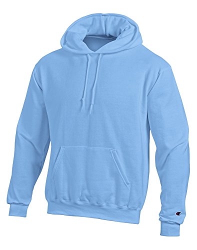 Champion Double Dry Action Fleece Pullover Hood S700, L, Light Blue