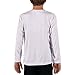Vapor Apparel Youth UPF 50+ Sun Protection Quick-Dry Long Sleeve T-Shirt Medium White