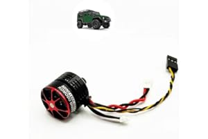 FURITEK Esc MINI KMD Unity 2-in-1 ESC/Motor Micro FOC Brushless System for for 1/18 TRX4M Upgrade - Remote Control Car, RC Car Electronics, 1/18 RC Crawler TRX4M Upgrades (FUR-2699)