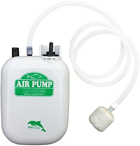 Roomax Aquarium Air Pump for 1-20 Gallon Bucket Single Outlet 1.5V Bait Aerator Lure Sea Fishing