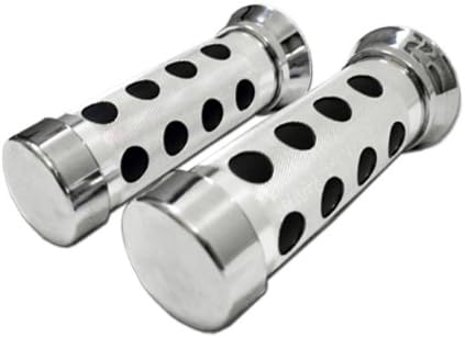 Chrome Machine Gun Motorcycle Grips for Honda CMX 250, CMX 400